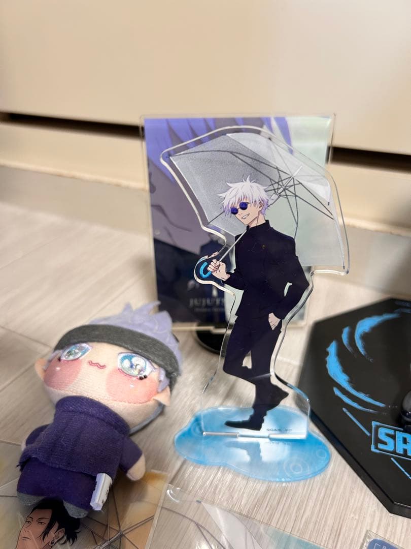 呪術廻戦五条悟 フィギュア・ぬいぐるみ・グッズセット