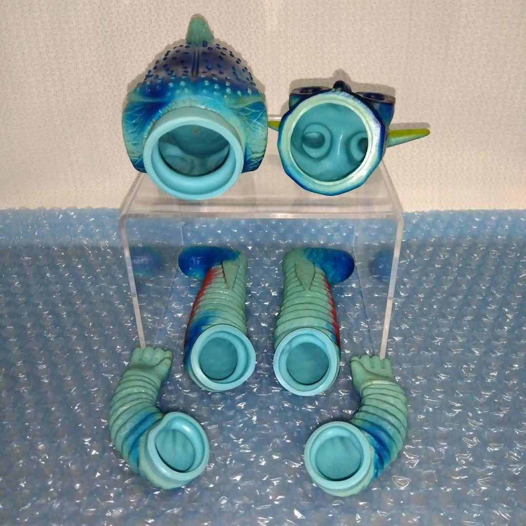 ブルマァク　ゼットン　スタンダードソフビ　当時物　マルサン　ポピー