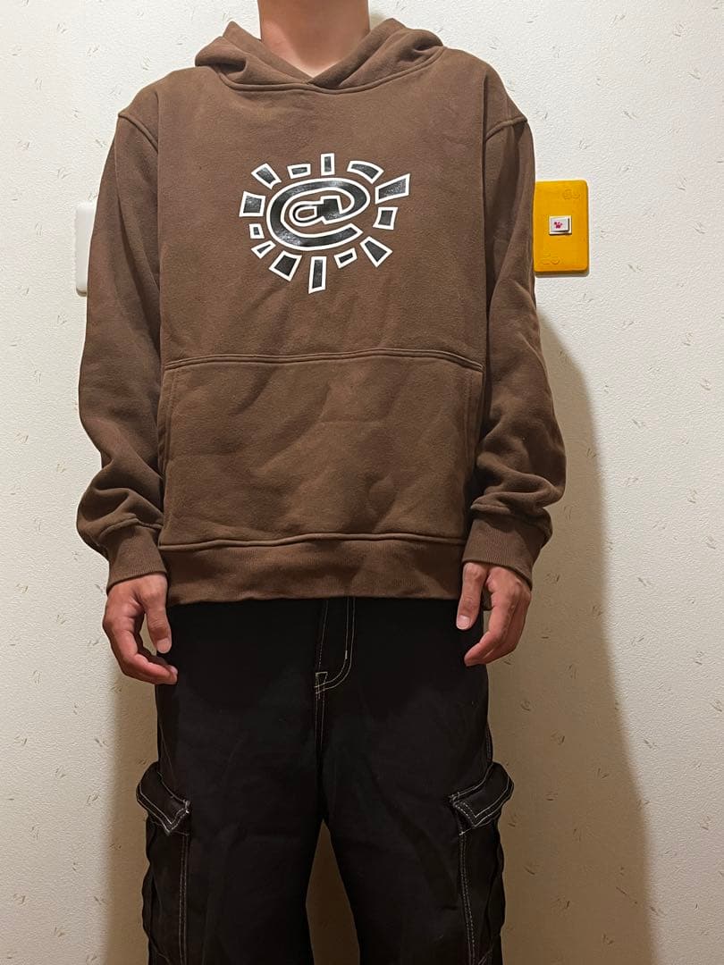 オールウェイズ always 茶色 パーカー メンズ M スケーター - メルカリ