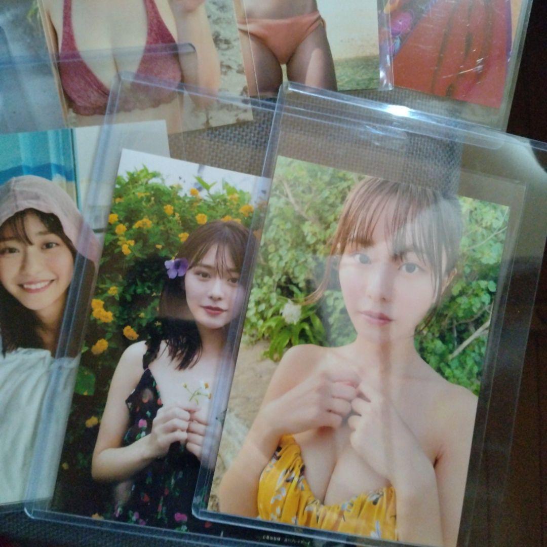 浅倉唯(椛島光)週刊プレイボーイ オンラインサイン会特典 2L生写真 8枚