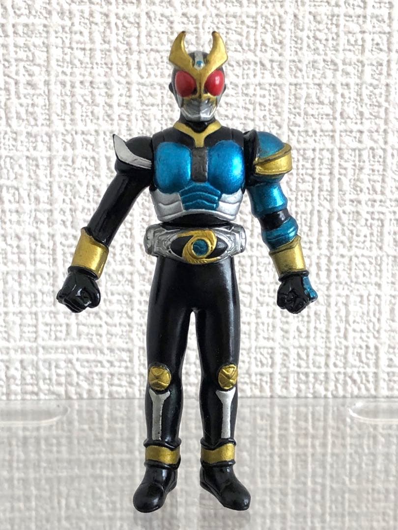 プレイヒーロー 仮面ライダーアギト 5体セット 食玩 ミニソフビ 彩色