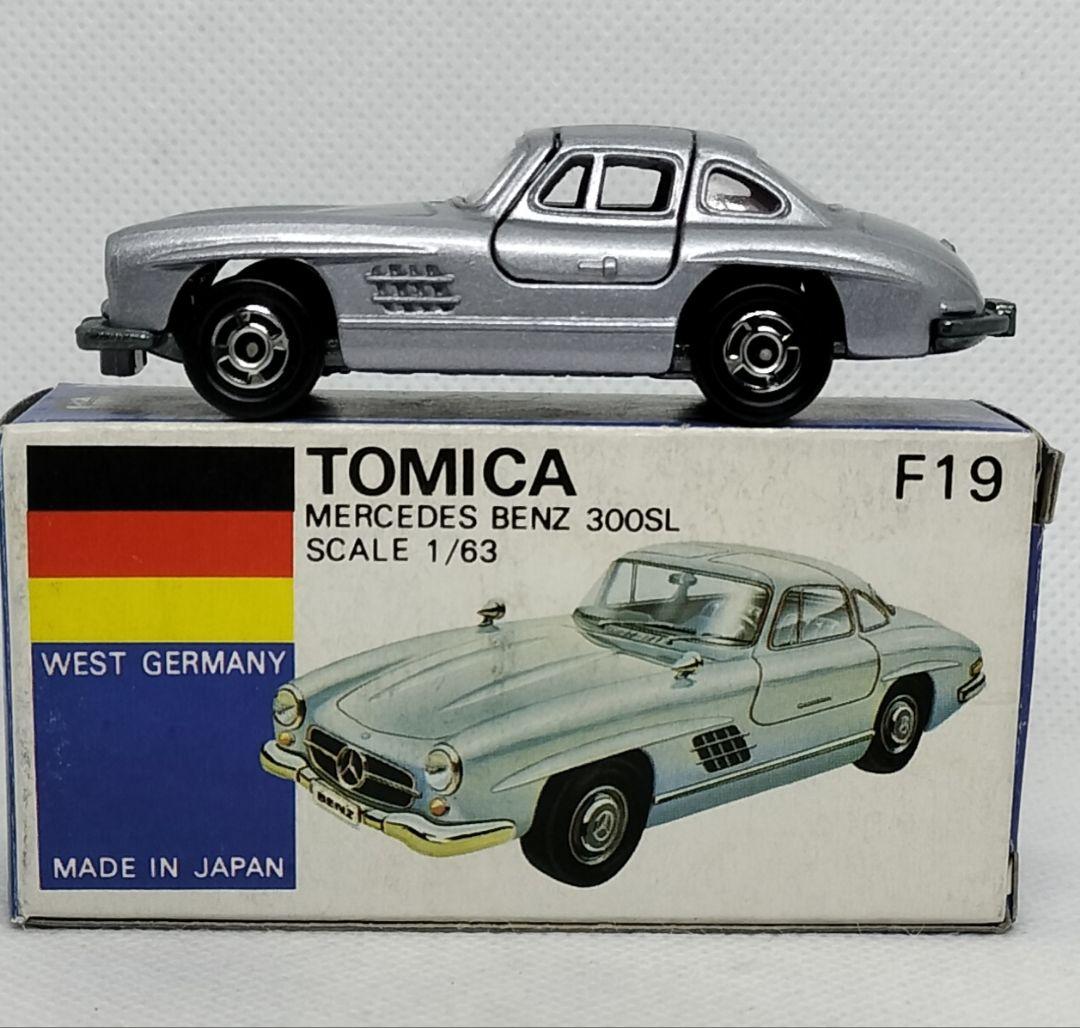 《青箱トミカ19-3-2》ベンツ300SL【北米輸出用/マルーンシート】未使用
