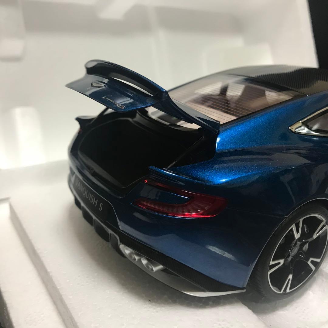 オートアート アストンマーチン ヴァンキッシュS 2017 メタリックブルー