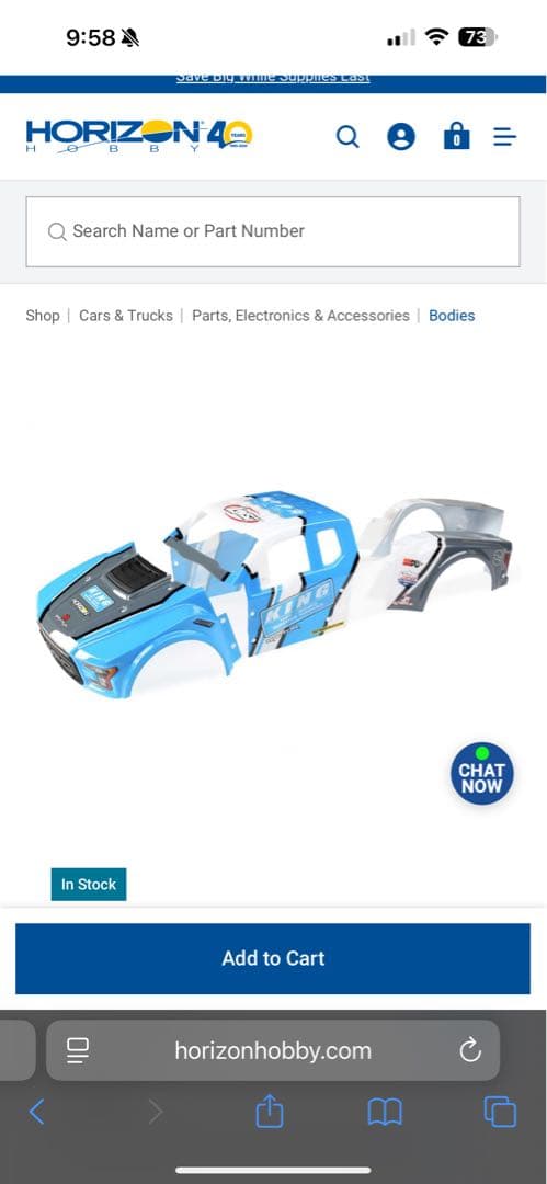 HORIZON HOBBY BAJA RAY MINT 400 1/10用ボディ - メルカリ