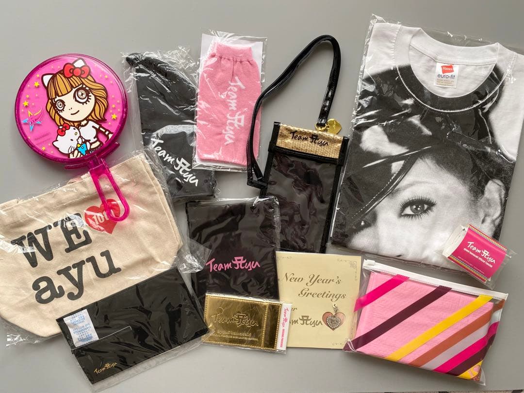 浜崎あゆみ team ayu グッズ まとめ売り