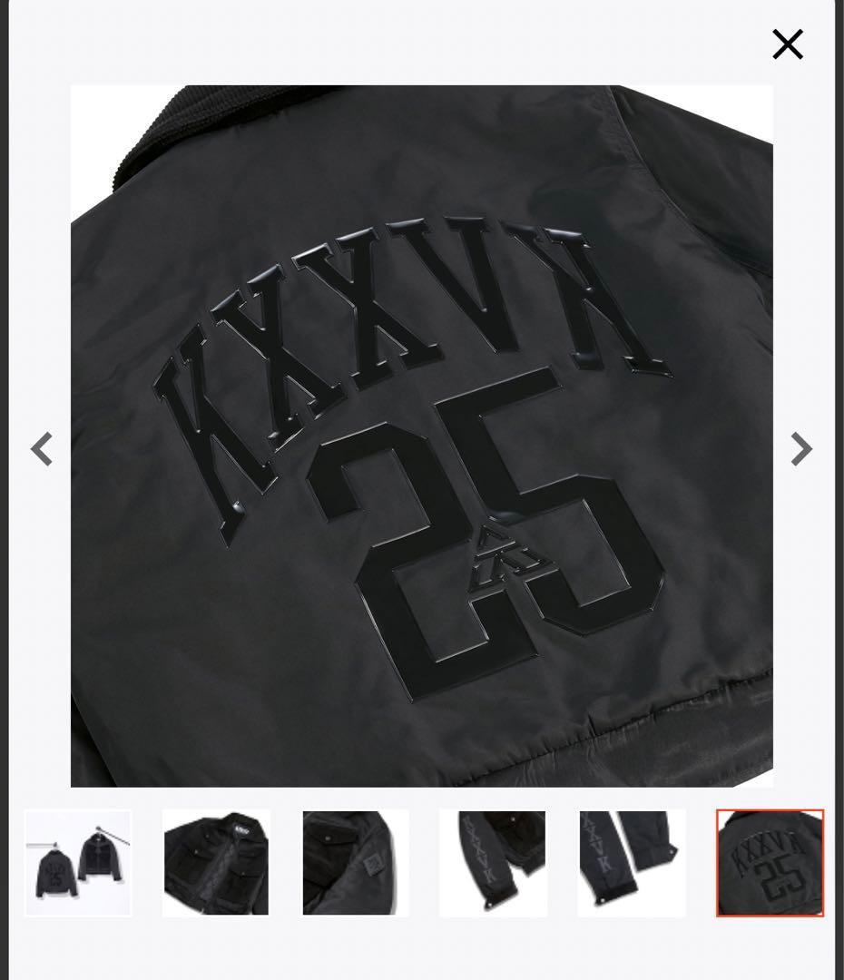 倖田來未25thアニバーサリーグッズPADDED ブルゾン Mサイズ