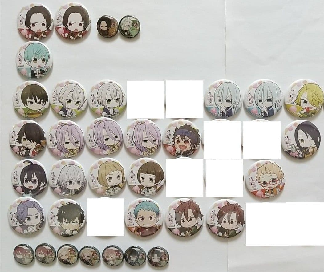 刀剣乱舞 とうらぶ 花丸 アニカフェ アクキー 缶バッジ コースター