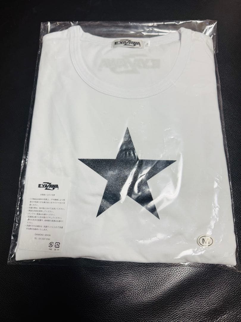 矢沢永吉Tシャツ＆コンサートメモリアルチケット／新品未開封白地長袖Ｍサイズ