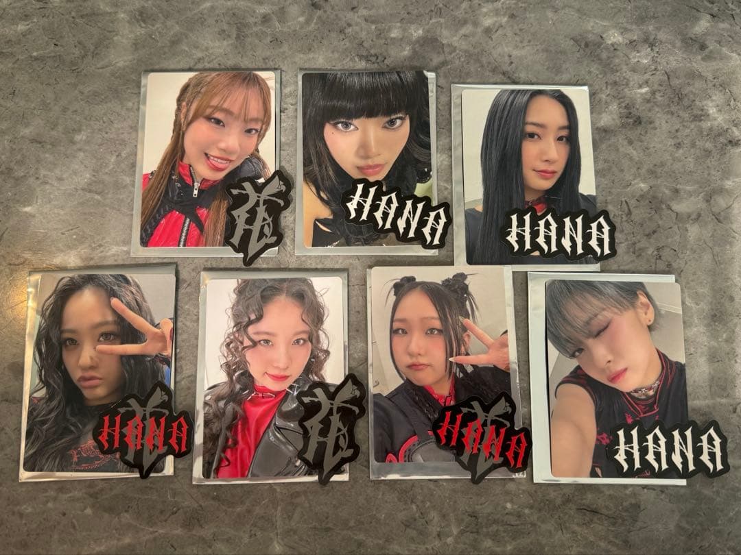 HANA トレカ コンプリート セット デビュー直前イベント ノノガ - メルカリ