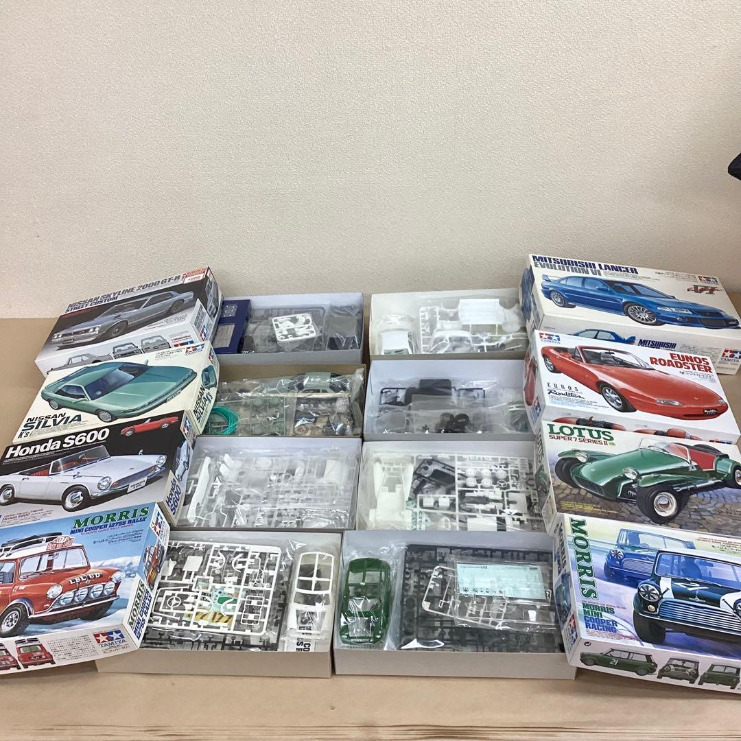 タミヤ 1/24 スポーツカーシリーズ 8個セット モーリス・ミニクーパー