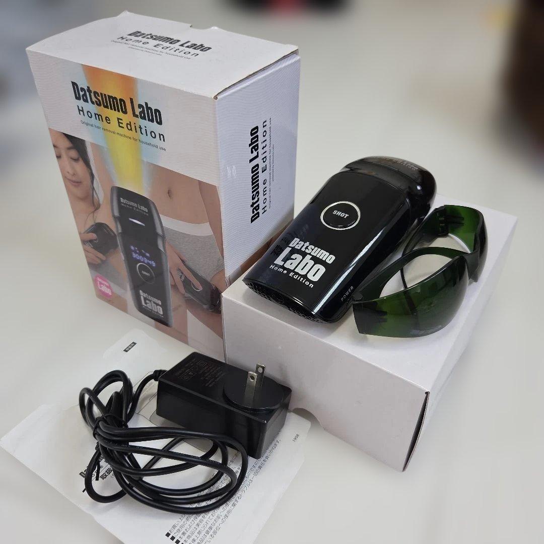 美品】残り29.9万発 脱毛ラボ ホームエディション ブラック 付属品完備