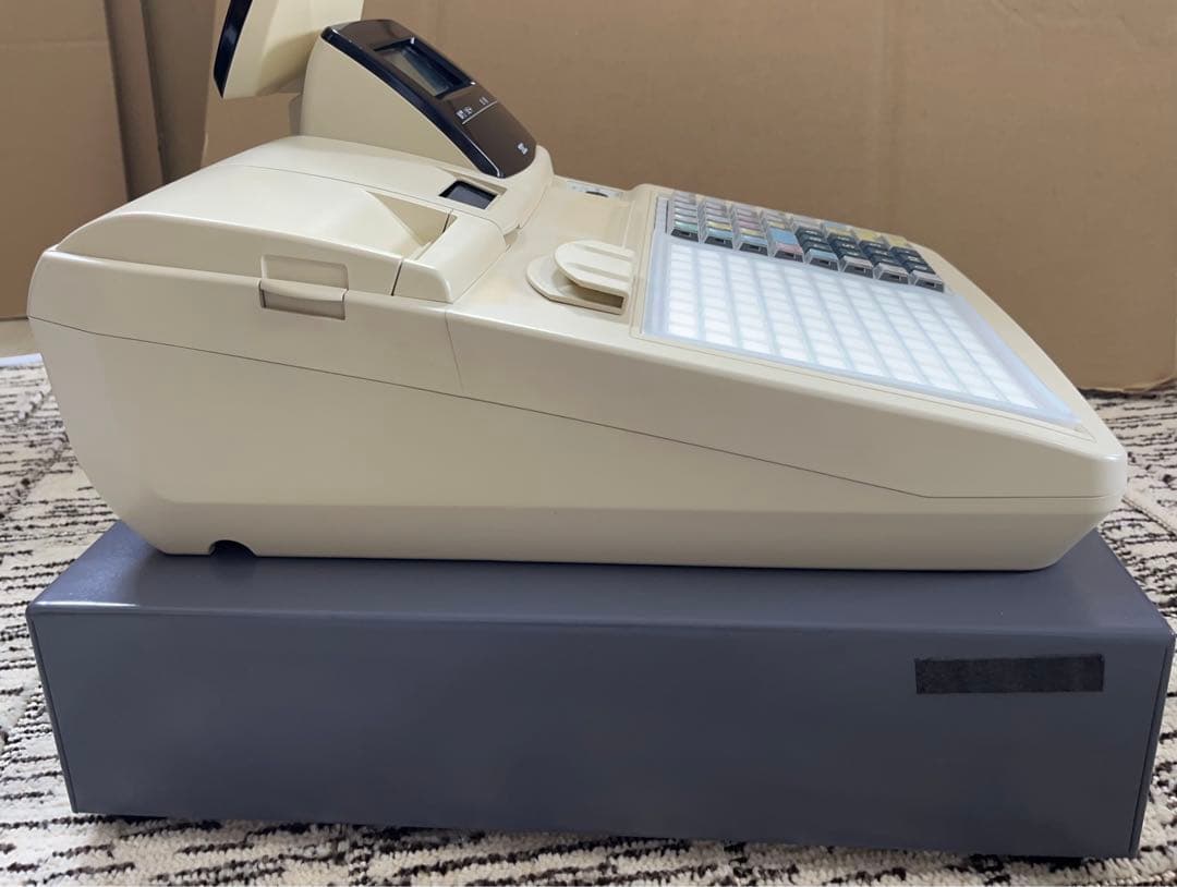 【動作OＫ】TEC 電子レジスター F S-1550 東芝テック -359-