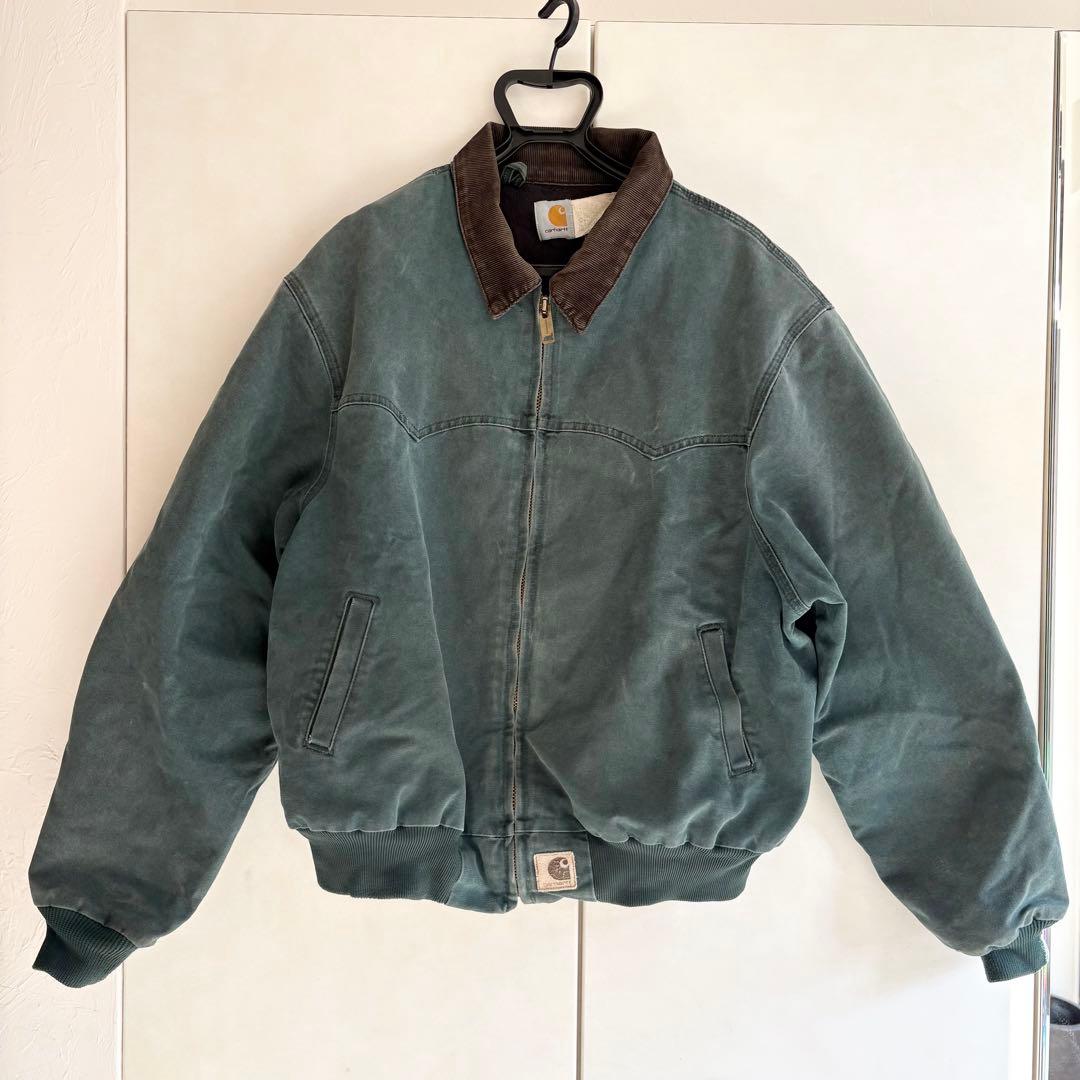 Carhartt 古着ジャケット グリーン 中古・古着通販】CarHartt (カーハート) コーデュロイジャケット
