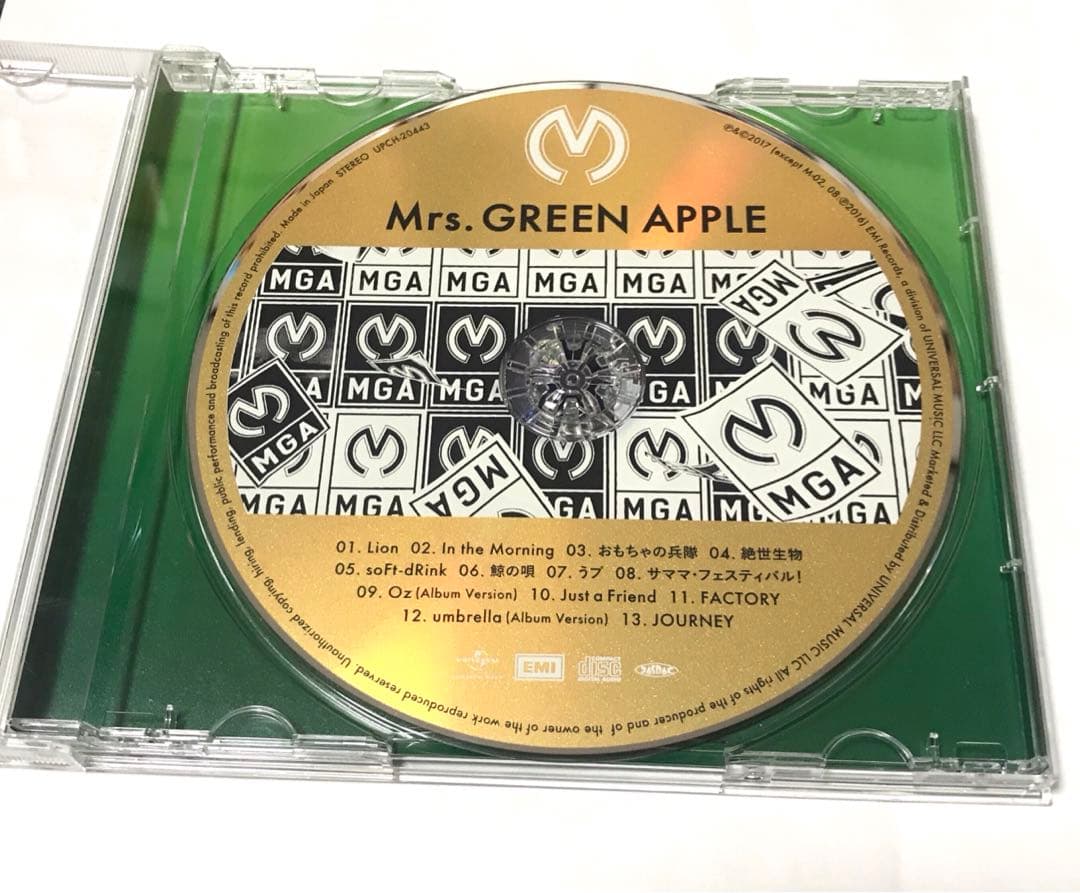 Mrs.GREEN APPLE 直筆サイン入りCD ミセスグリーンアップル - メルカリ