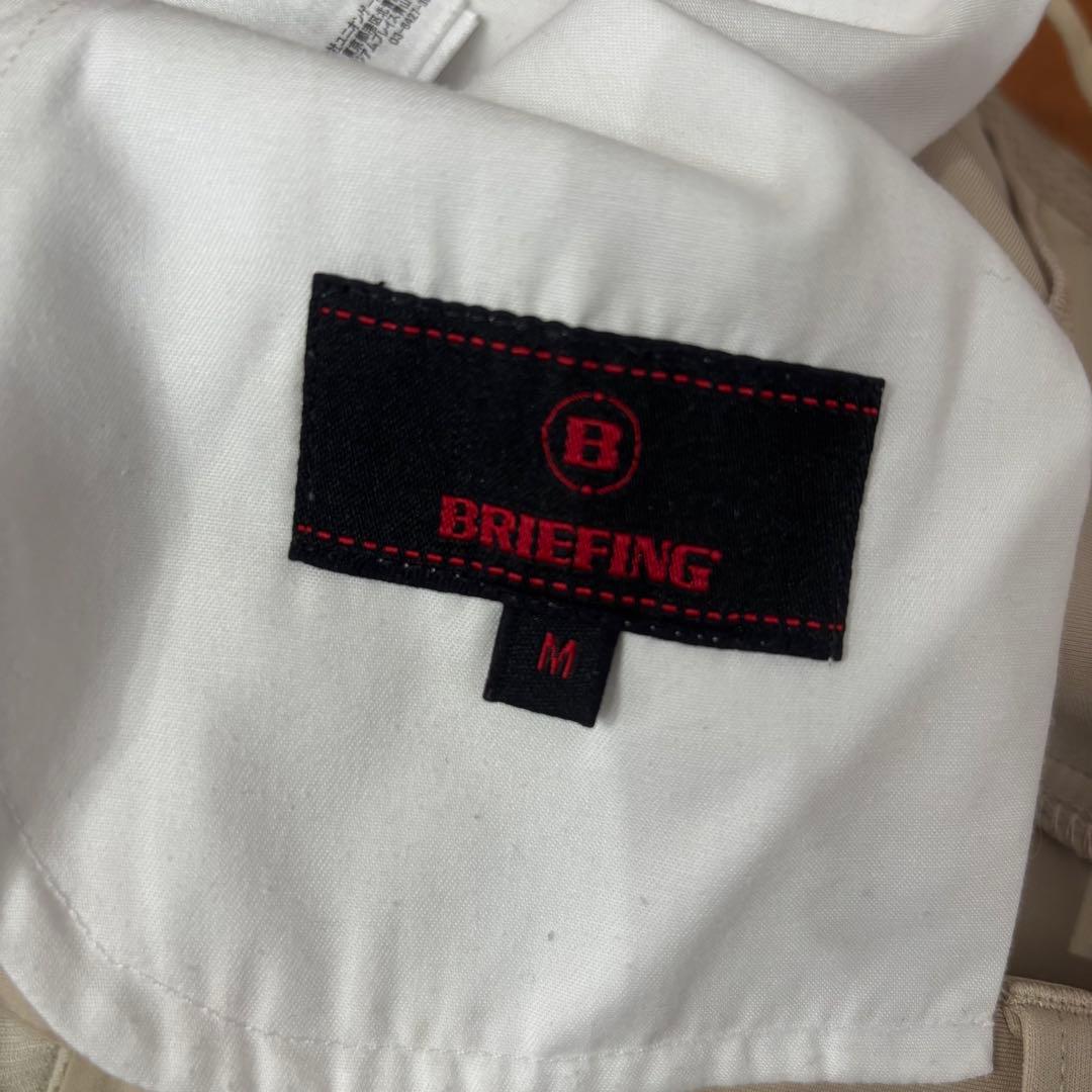BRIEFING GOLF サイドロゴ セットアップ ベージュ 上L 下M - メルカリ