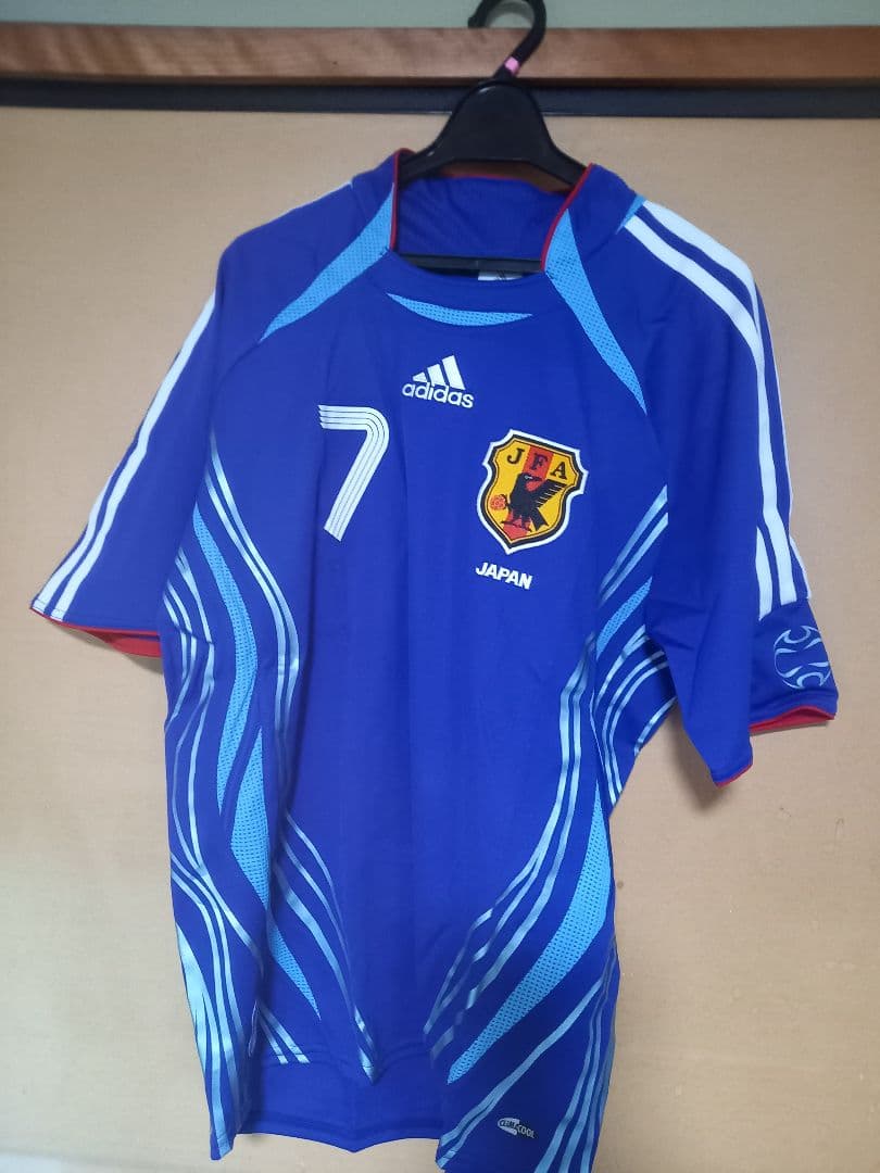 adidas 日本代表 サッカーシャツ NAKATA 7 S - メルカリ