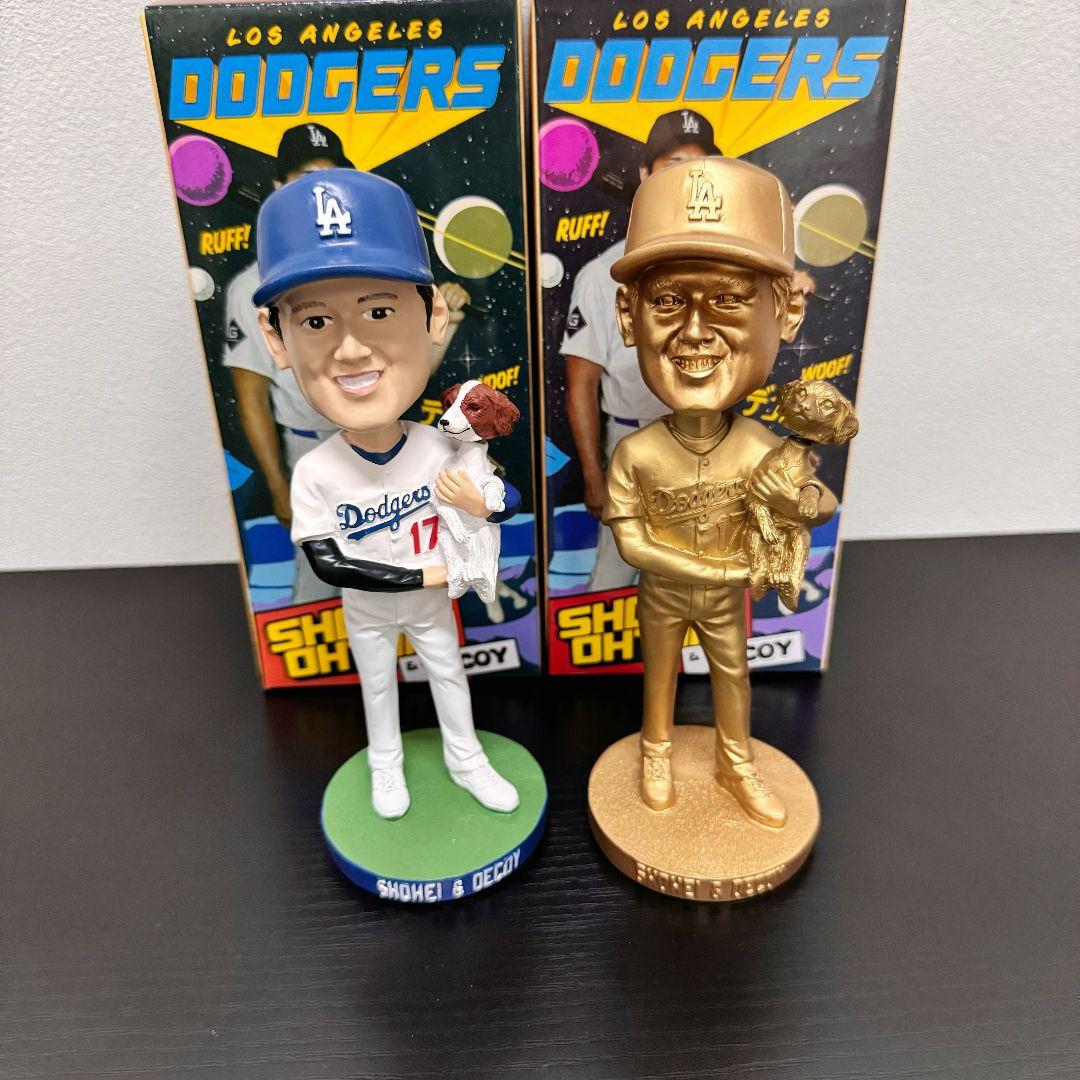 限定品金色 大谷翔平 デコピン バブルヘッド +大谷翔平 デコピン