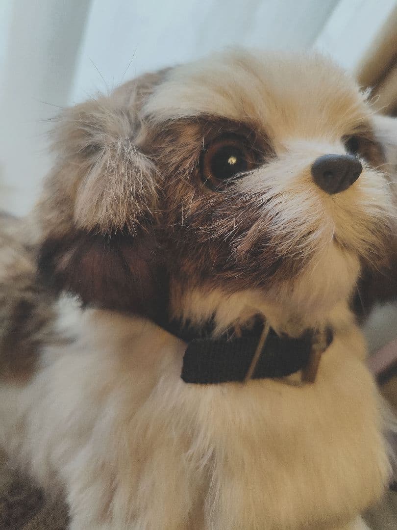 レトロ　シーズー　ぬいぐるみ　レトロぬいぐるみ