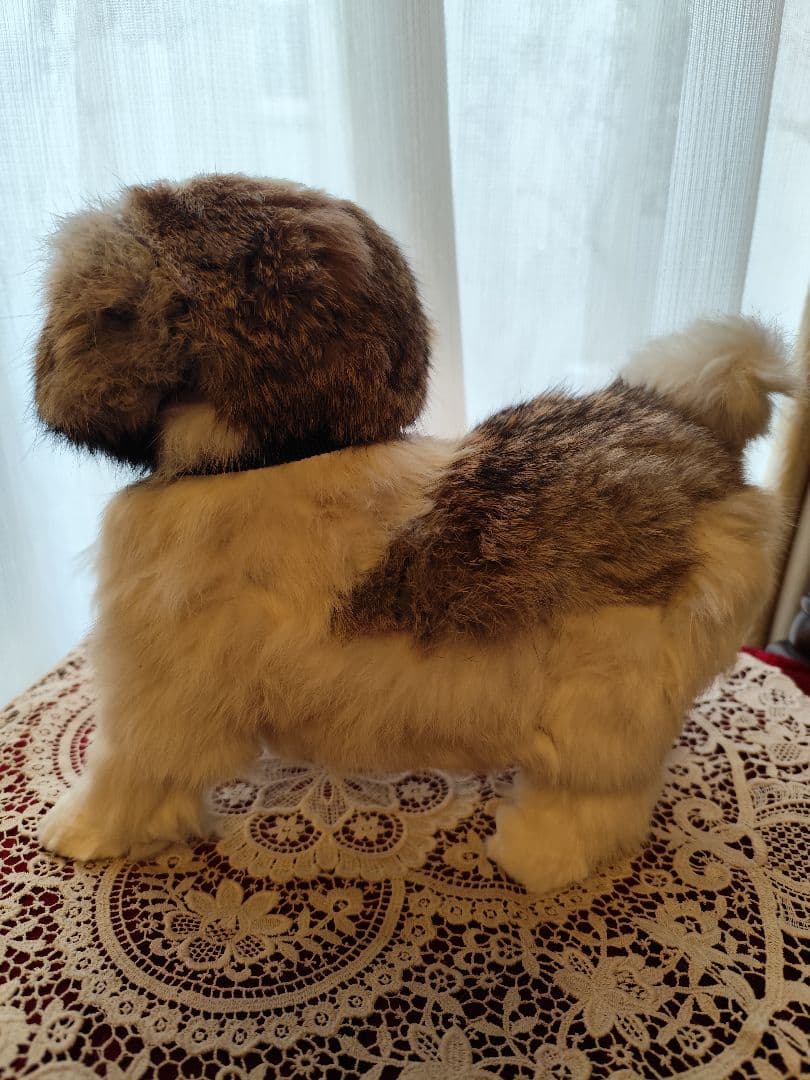 レトロ　シーズー　ぬいぐるみ　レトロぬいぐるみ