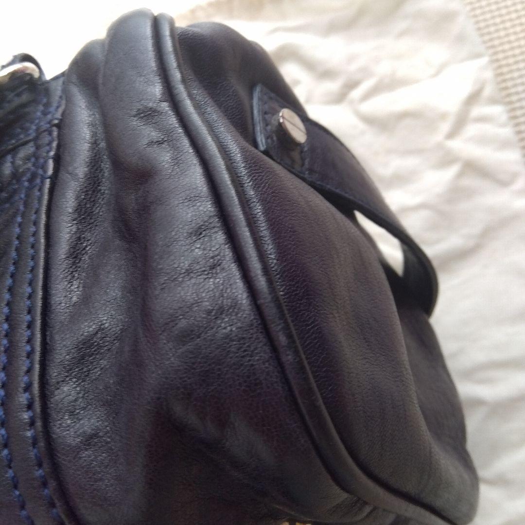 バレンシアガ ホイッスル ボストンバッグ レザー イタリア製