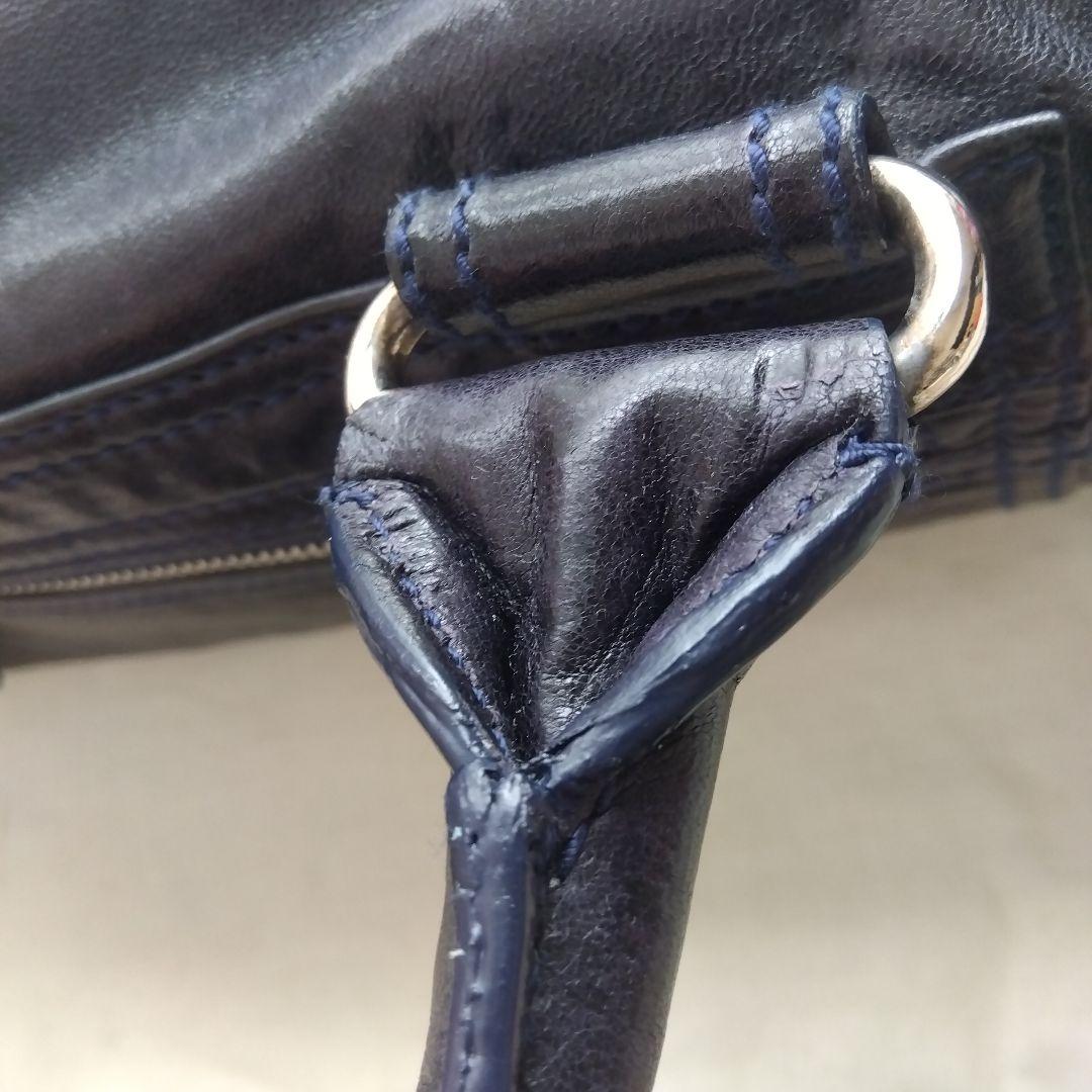 バレンシアガ ホイッスル ボストンバッグ レザー イタリア製