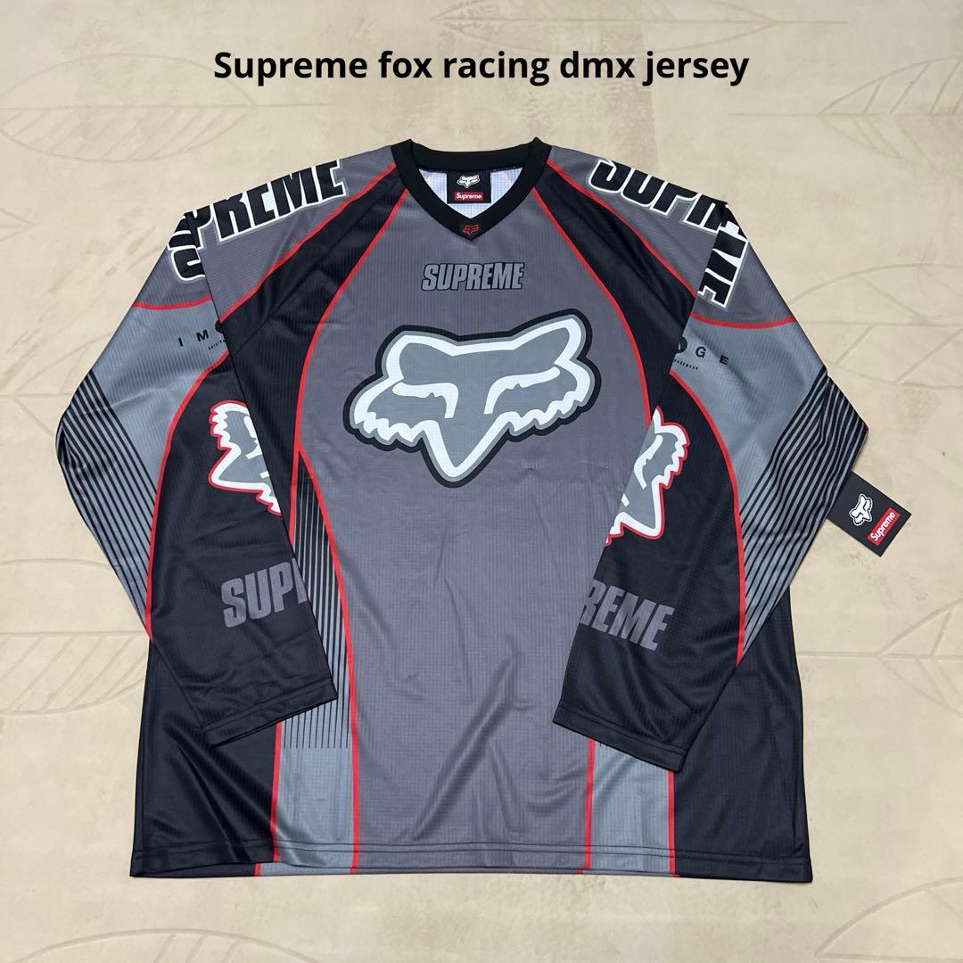 Supreme fox racing dmx jersey L - メルカリ