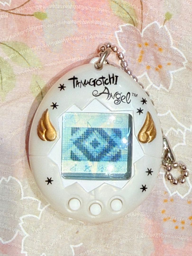 【動作確認済】海外版てんしっちのたまごっち パールホワイト