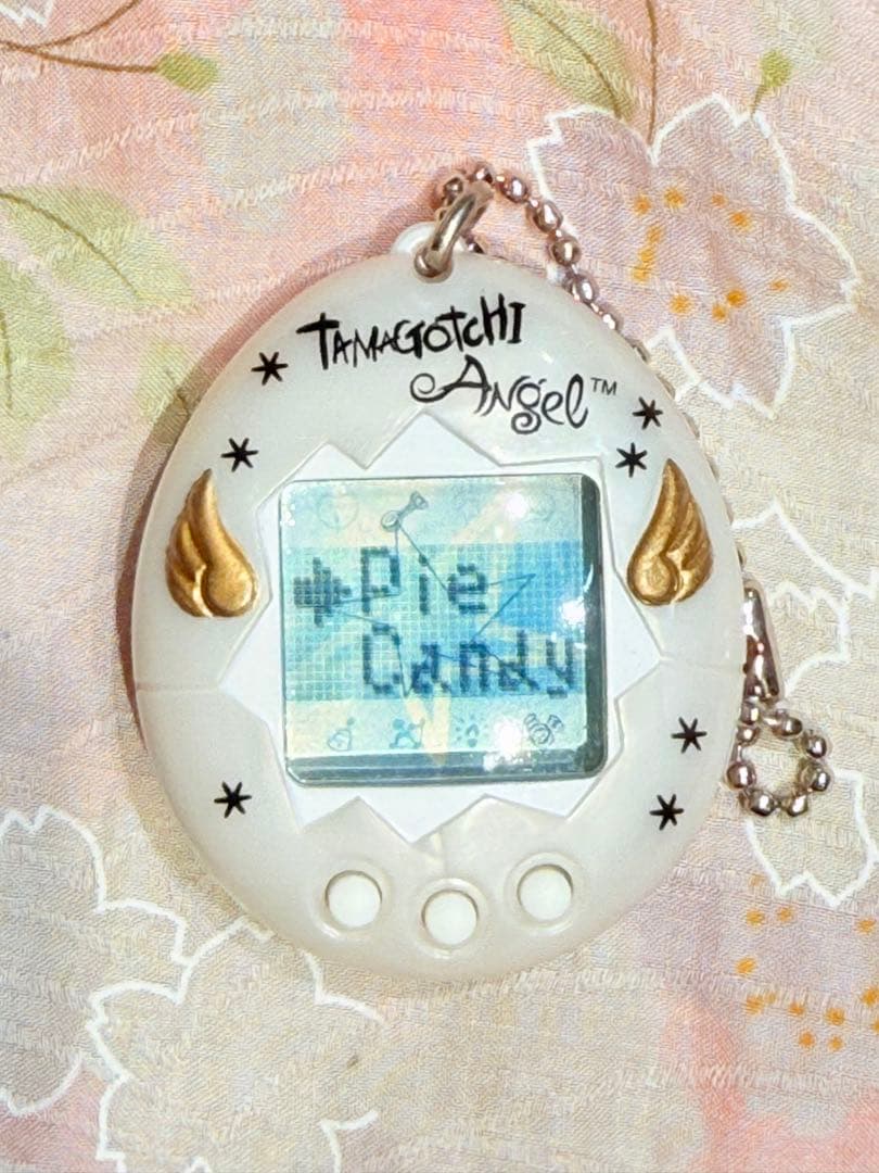 【動作確認済】海外版てんしっちのたまごっち パールホワイト