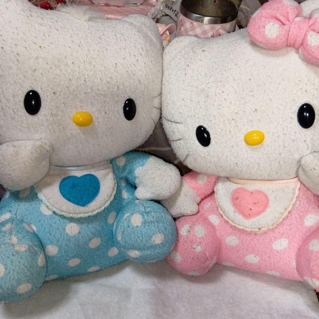 ハローキティダニエルベビーぬいぐるみセット2004年レトロレアバレンタイン