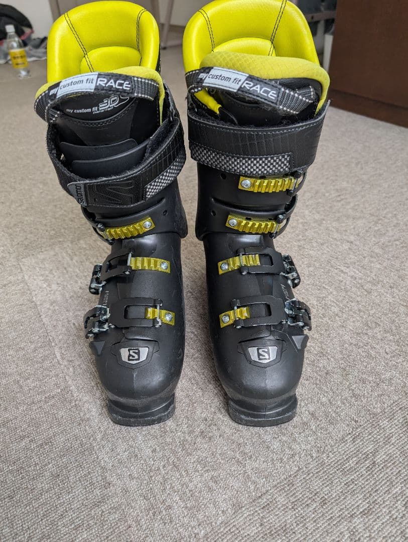 Salomon X Max 130 スキーブーツ(男性用) サロモン X-MAX130 黄/白 27.0cm/27.5cm 315mm Yahoo!オークション