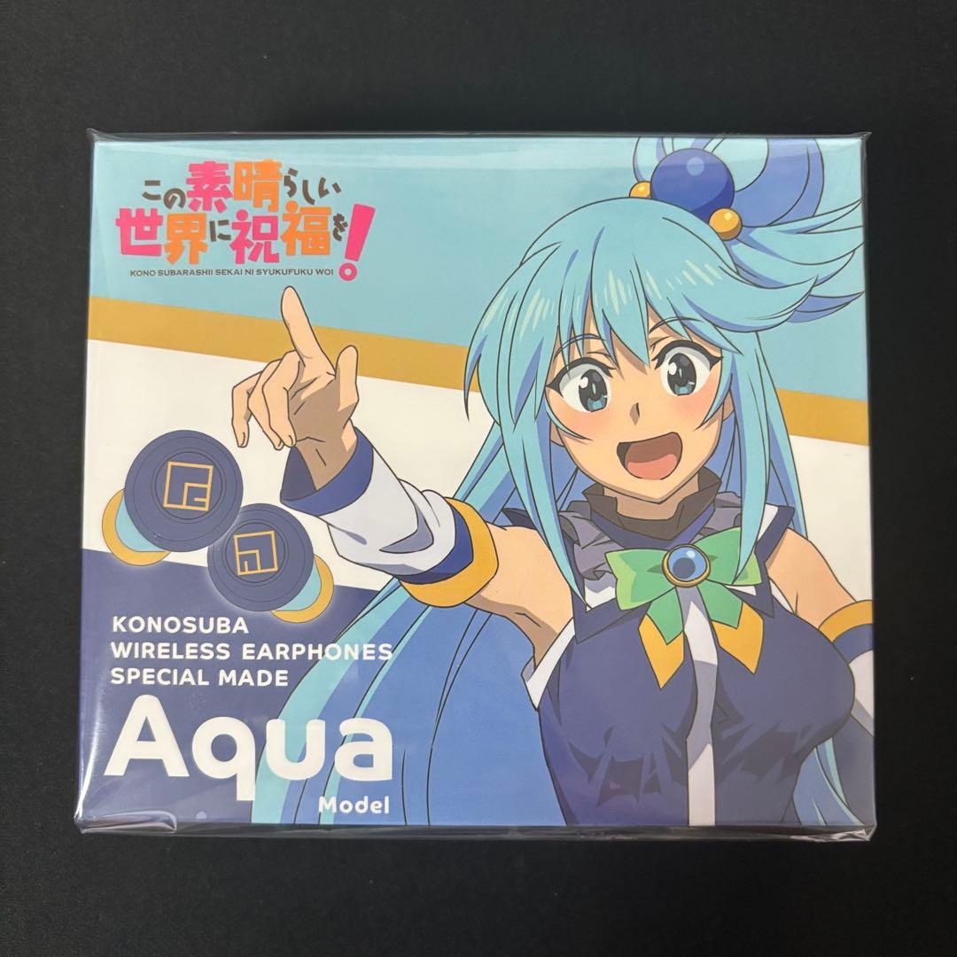 新品 この素晴らしい世界に祝福を! Aqua Model ワイヤレスイヤホン このすば』アクアとめぐみんのコラボイヤホンが発売決定 - 電撃オンライン