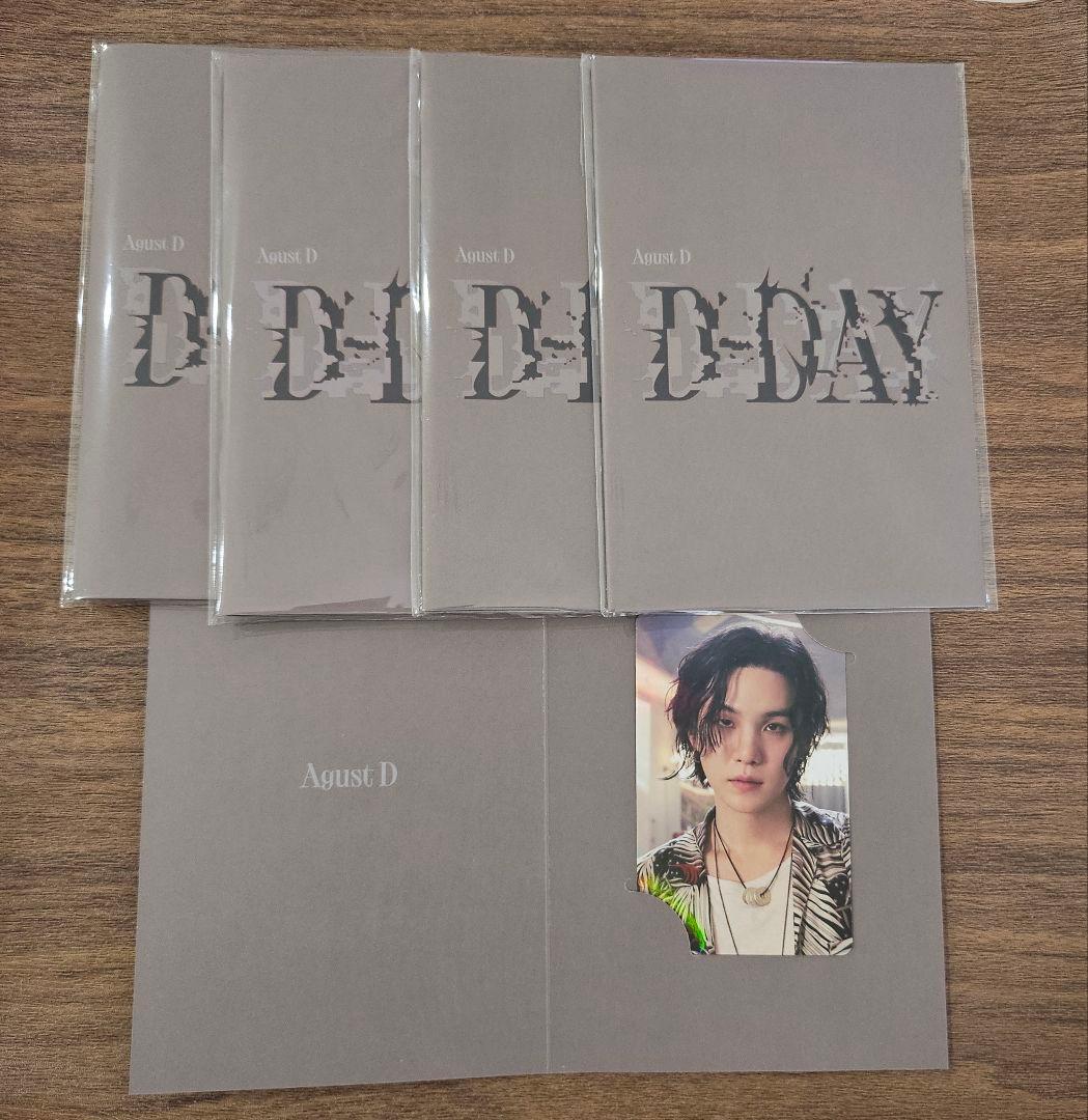 BTS AgustD SUGA ユンギ 特典 USA 限定 トレカ フォトカード