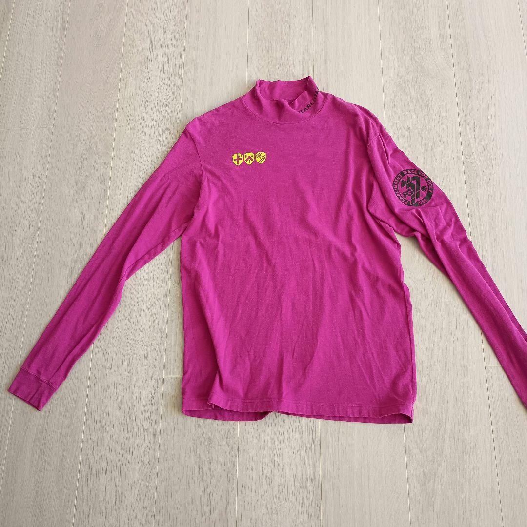 PEARLY GATES ゴルフ長袖シャツ ピンク - メルカリ