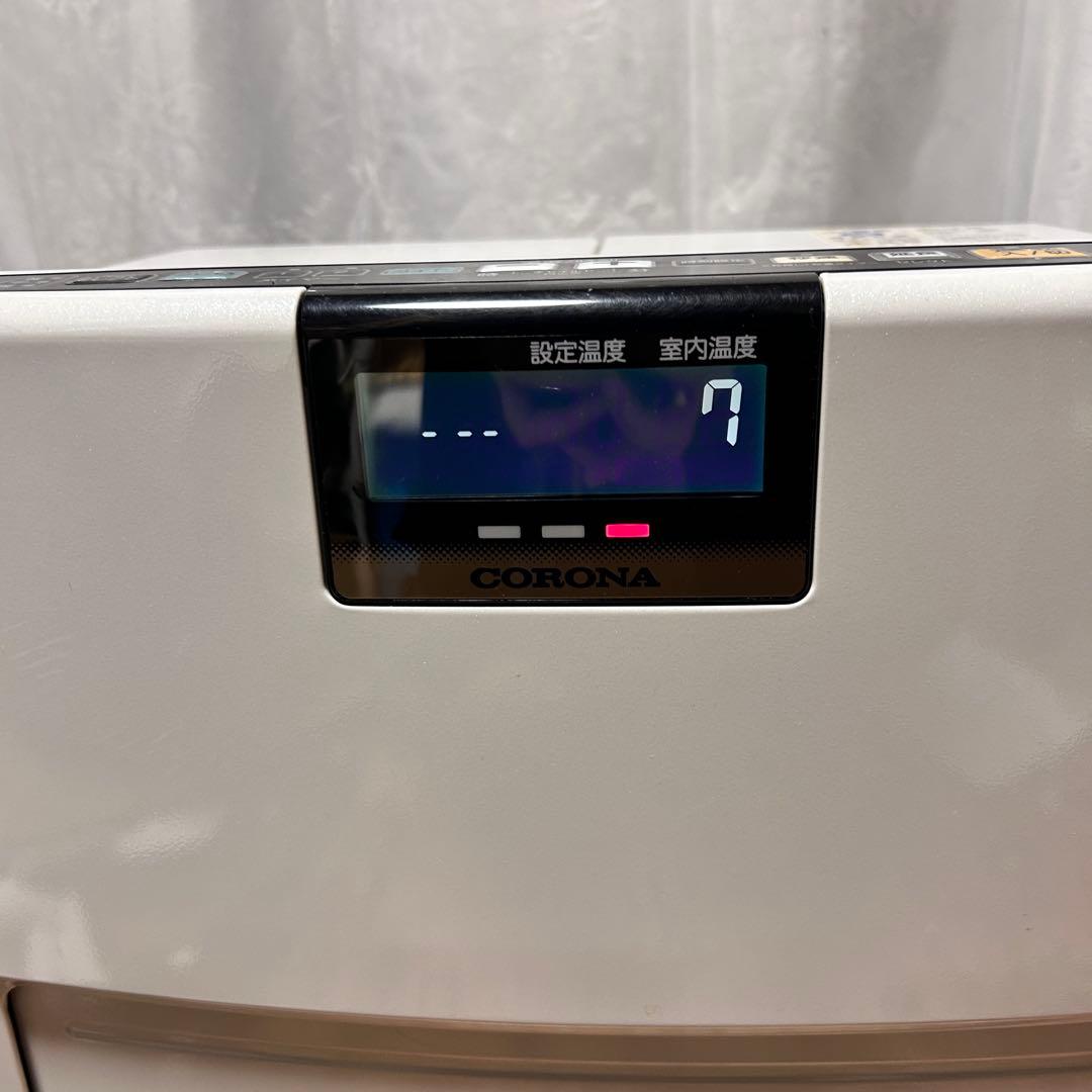 極美品】コロナ 石油ファンヒーター FH-VX3619BYパールホワイト - メルカリ