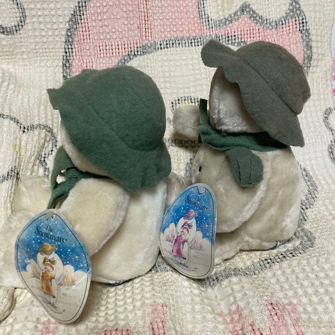 EDEN エデン　1989 スノーマン ぬいぐるみオルゴール　2こ　中古品