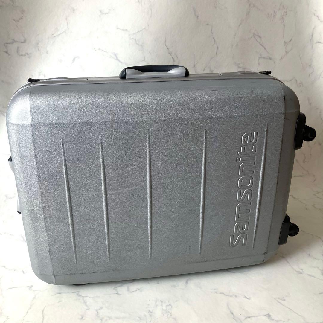 廃盤 サムソナイト シルエットMV 97ℓ スーツケース シルバー 大容量