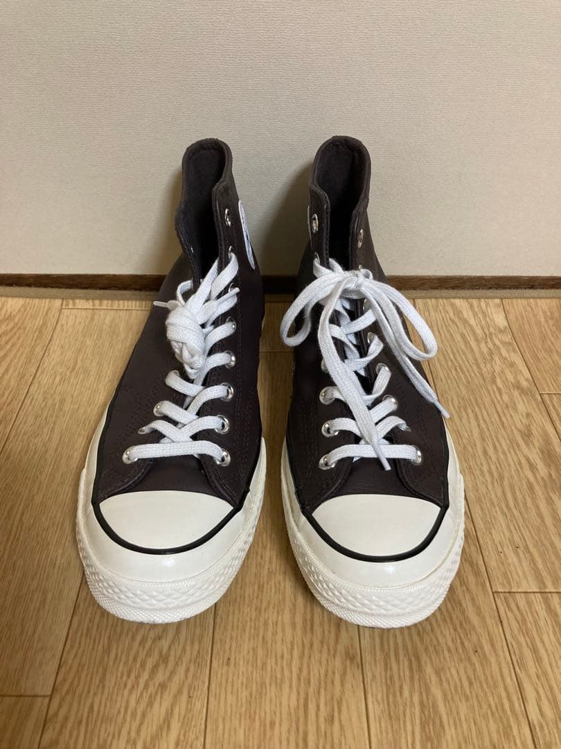 Converse ct70 ブラウン レザー 27.5cm ハイカット