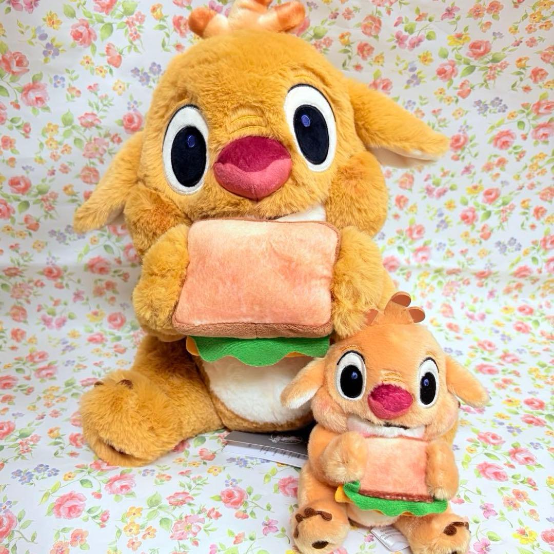 ルーベン ぬいぐるみ＆キーチェーン　スティッチ MOGUMOGU