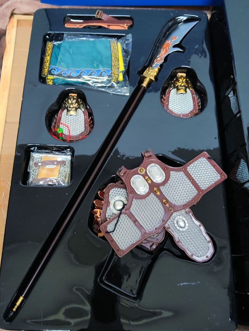 三国志.[関羽雲長]1/6.HOTToys.希少品!