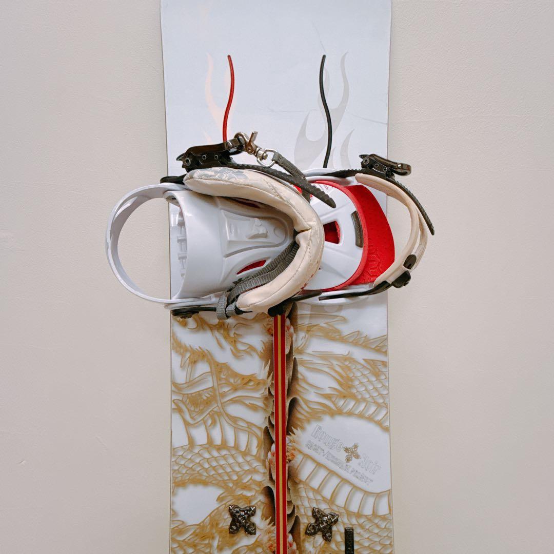 GACKT×キスマークコラボ】ルージュノワール スノーボードセット 151cm