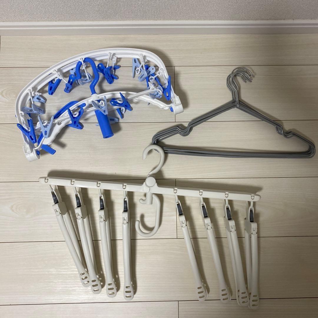 アイリスオーヤマ 洗濯機 6.0kg IAW-T606-B 物干しセット