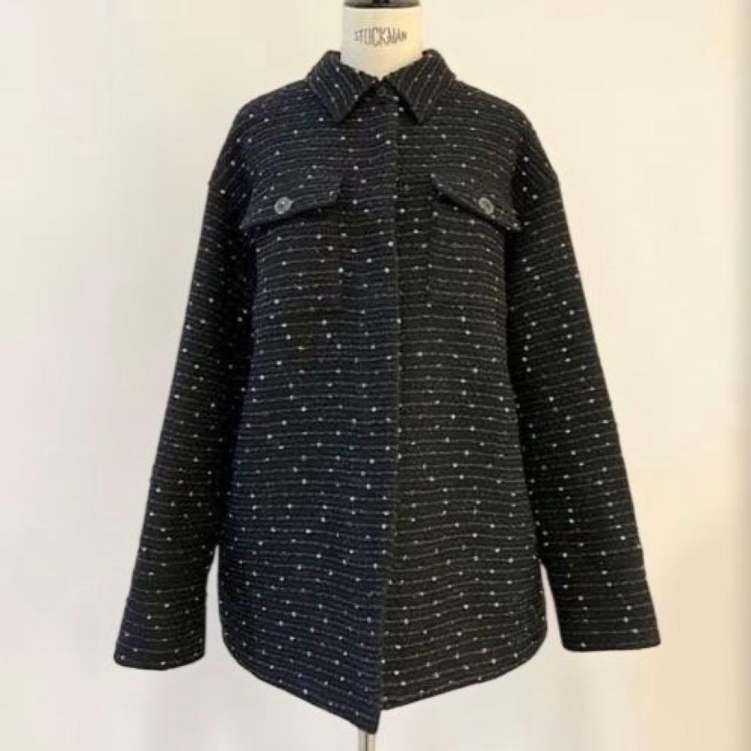 ロージーモンスター　ツイードジャケット　ブラック 中古・古着通販】rosy monster (ロージーモンスター) ツイード