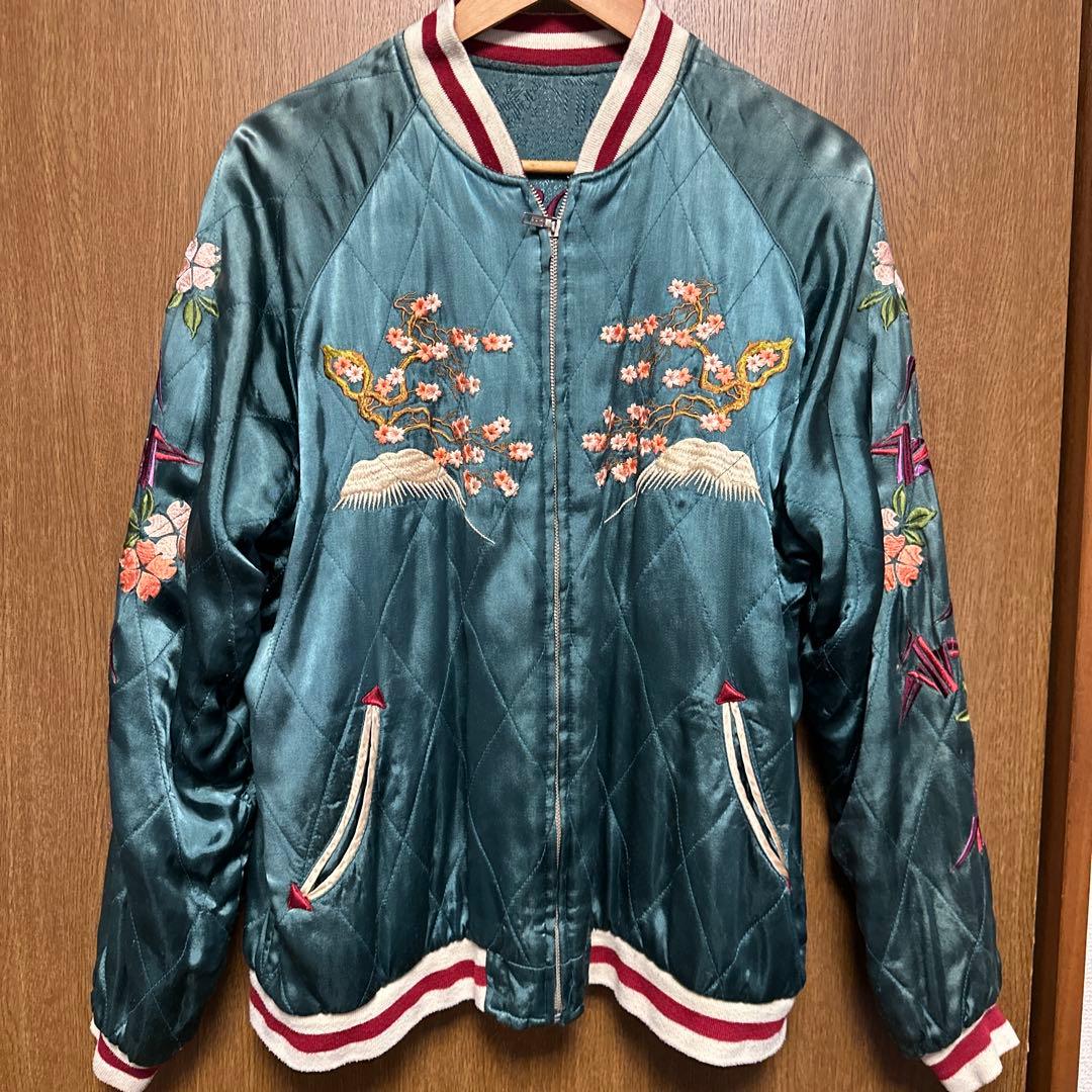 花旅楽団 スクリプト スカジャン 渋谷龍太着用 - メルカリ