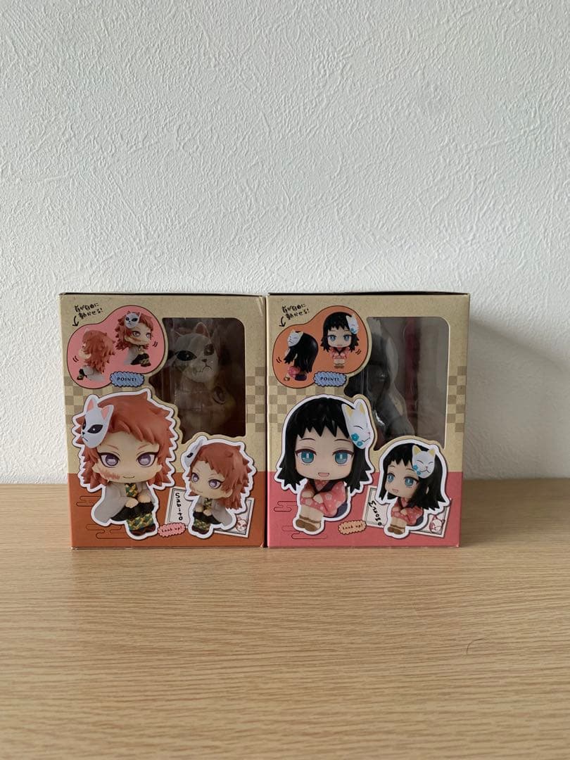 鬼滅の刃 るかっぷ フィギュア 錆兎 真菰 2体セット