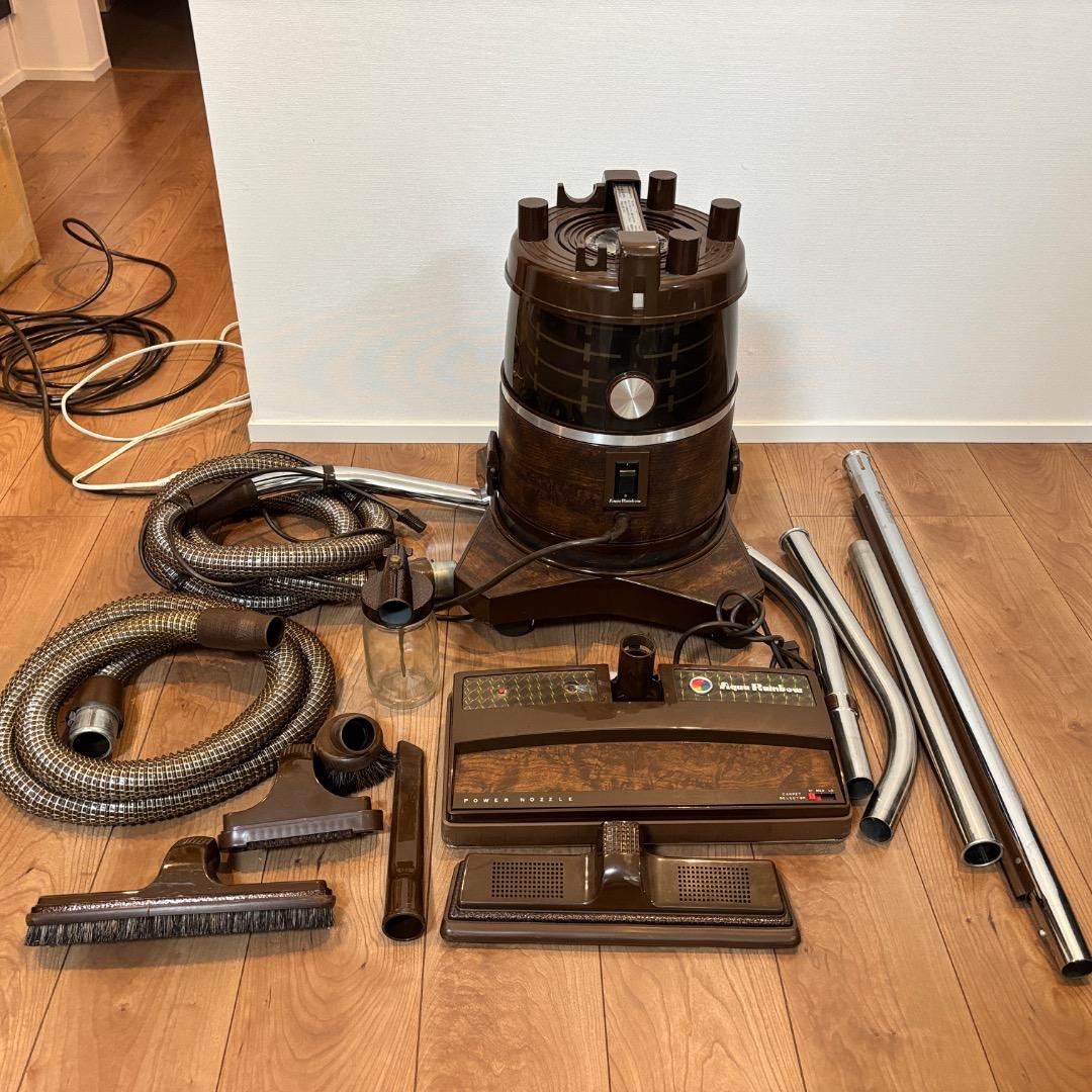 レックスエア社 アクアレインボー D-3F 水フィルター 掃除機 1980年製