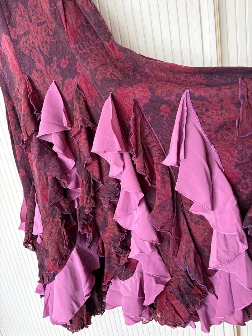 お値下げ！estrella シージョ付きフラメンコドレス - メルカリ