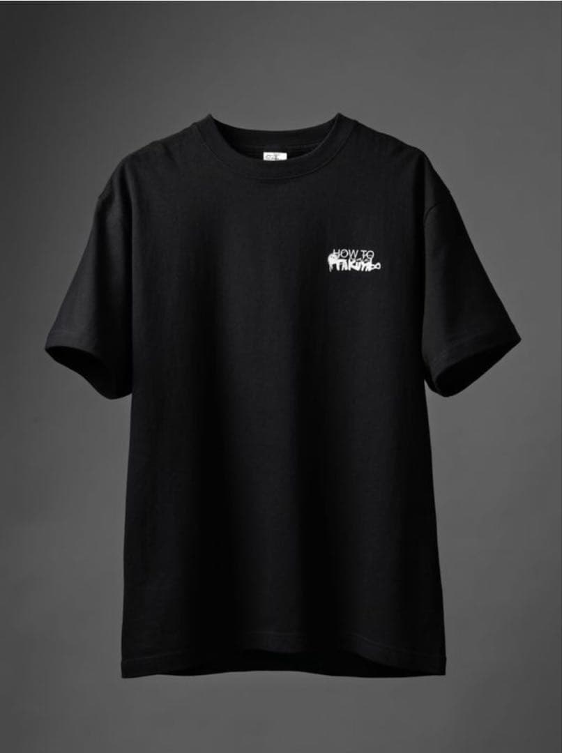 HOW TO MAKE キャラクターTシャツ XL ブラック
