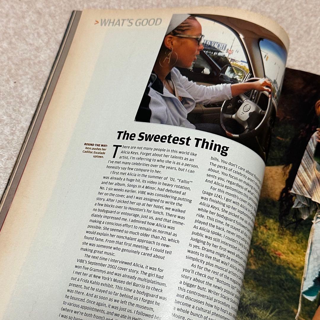 激レア2004年3月号★VIBE★Alicia Keys★USヒップホップ雑誌