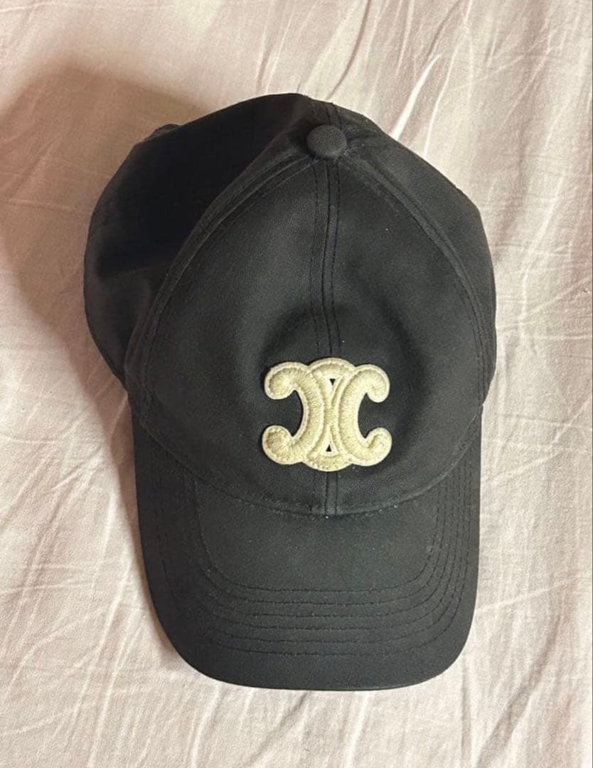 CELINE ブラック ベースボールキャップ 楽天市場】セリーヌ CELINE ベースボールキャップ ブラック メンズ