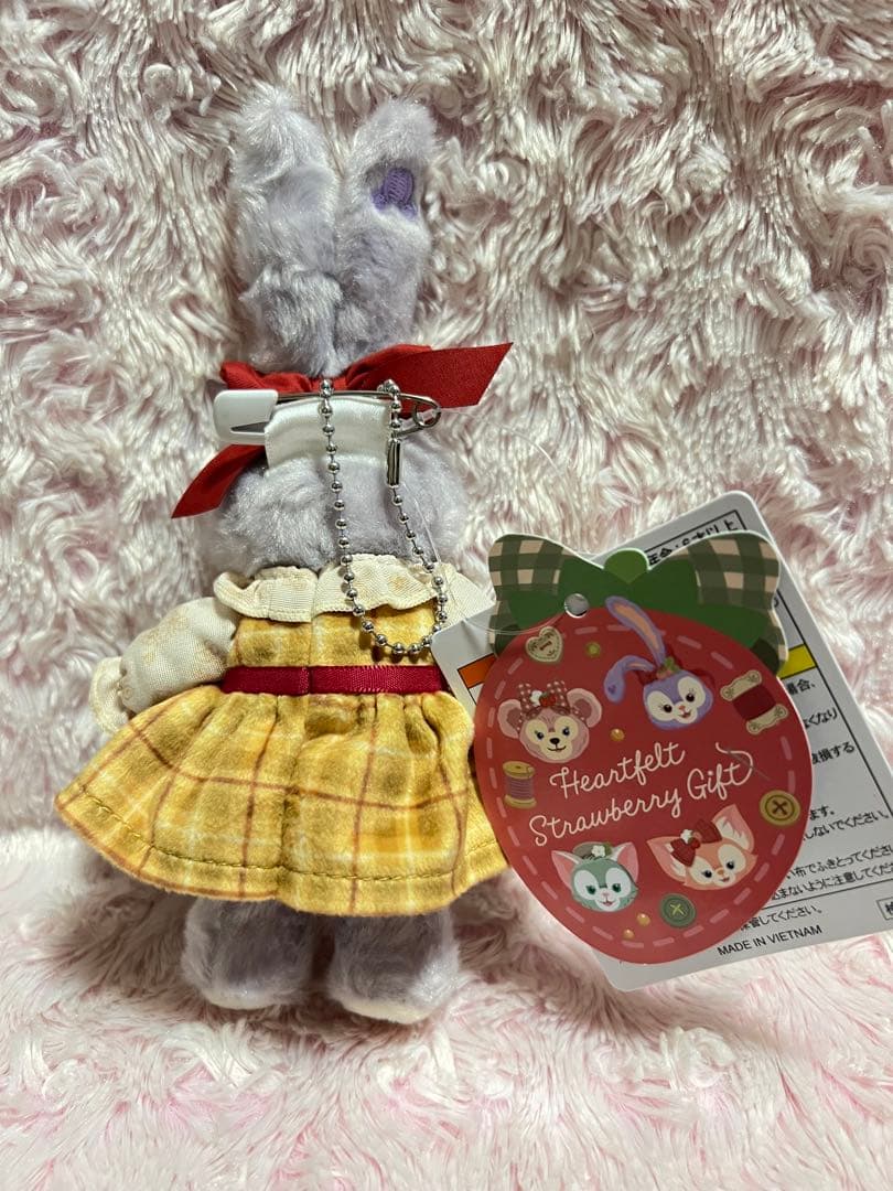 ハートフェルトストロベリーギフト ステラルー ぬいぐるみバッジ 新品